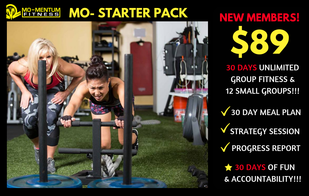New Members MoStarter Pack 30 Day Trial MoMentum Fitness